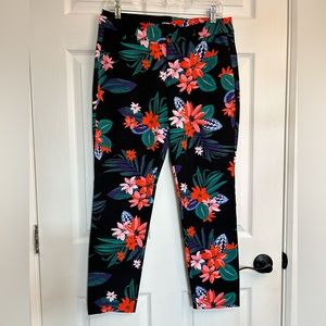 Floral Pixie Old Navy Dress Pants